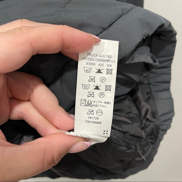 G-Star Raw Truck Quilted Hooded Overshirt Long Sleeve Jacket Medium Gray - Picture 6 of 7